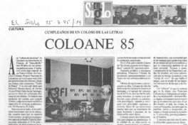 Coloane 85