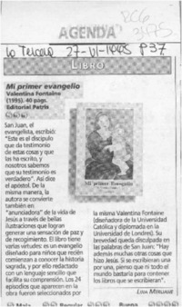 Mi primer evangelio  [artículo] Lina Meruane.
