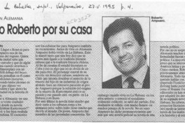 Como Roberto por su casa  [artículo] Rodrigo Zuleta.