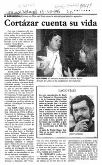 Cortázar cuenta su vida  [artículo].