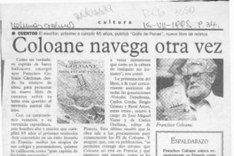 Coloane navega otra vez  [artículo].