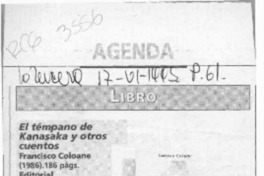 El témpano de Kanasaka y otros cuentos  [artículo] Lina Meruane.