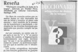 Reseña  [artículo] E. U.