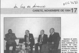 Lanzamiento de libro  [artículo].