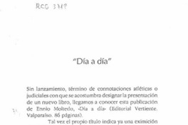 "Día a día" : [artículo]