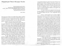 Réquiem por Arturo Alcayaga Vicuña