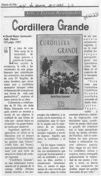 Cordillera grande  [artículo].