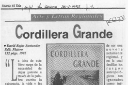 Cordillera grande  [artículo].