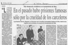 En el pasado hubo prisiones famosas sólo por la crueldad de los carceleros  [artículo].