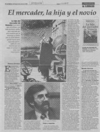 El mercader, la hija y el novio  [artículo] Patricia Espinosa.