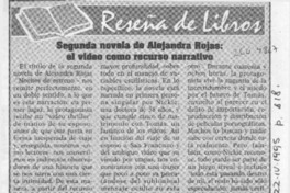 Segunda novela de Alejandra Rojas, el video como recurso narrativo