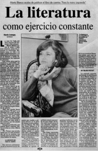 La literatura como ejercicio constante