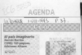 El país imaginario  [artículo] Lina Meruane.