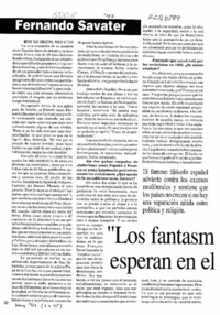 "Los fantasmas nos esperan en el siglo que viene"  [artículo] Pablo Azócar.