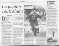 La pasión controlada  [artículo] Claudio Olmedo.