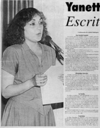 Yanette Sepúlveda, escritora y amiga