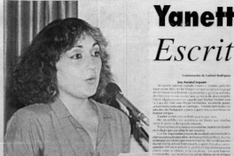 Yanette Sepúlveda, escritora y amiga