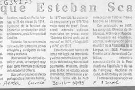 Roque Esteban Scarpa  [artículo] José Vargas Badilla.