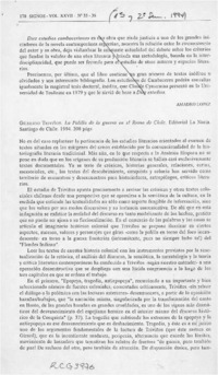 La polilla de la guerra en el reino de Chile  [artículo] Adolfo de Nordenflycht B.