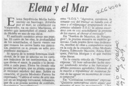 Elena y el mar  [artículo] A. Simpson T.