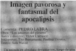 Imagen pavorosa y fantasmal del apocalipsis