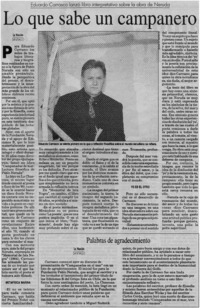 Lo que sabe un campanero