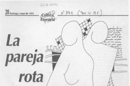 La pareja rota  [artículo] Hernán Soto.