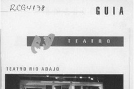 Teatro río abajo  [artículo].