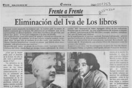 Eliminación del IVA de los libros