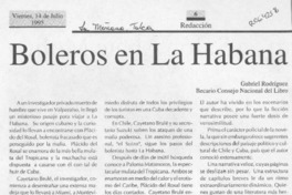 Boleros en La Habana