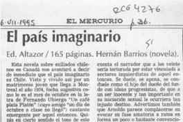 El país imaginario  [artículo] Carlos León.