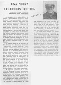 Una nueva colección poética  [artículo] Wellington Rojas Valdebenito.