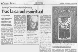 Tras la salud espiritual  [artículo] Daniel Trujillo R.