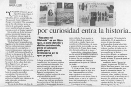 Por curiosidad entra la historia --  [artículo].