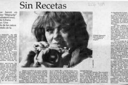 Sin recetas  [artículo].