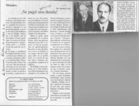 Se pagó una deuda!  [artículo] Abelardo Troy.