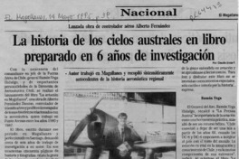 La Historia de los cielos australes en libro preparado en 6 años de investigación  [artículo].