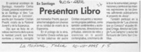 Presentan libro  [artículo].