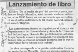 Lanzamiento de libro  [artículo].