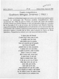 Gustavo Bringas Jiménez  [artículo].