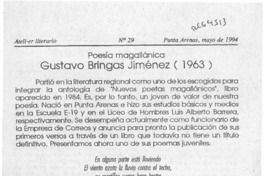 Gustavo Bringas Jiménez  [artículo].