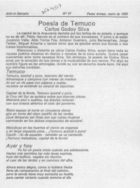 Poesía de Temuco  [artículo].