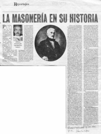 La masonería en su historia  [artículo] Luis Sánchez Latorre.