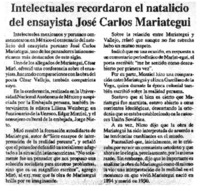 José Carlos Mariátegui