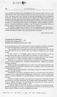 O'Higgins de América  [artículo] Norma Figueroa M.