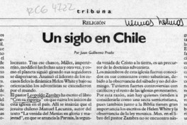 Un siglo en Chile  [artículo] Juan Guillermo Prado O.