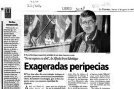 Exageradas peripecias  [artículo] Lina Meruane.