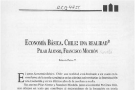 Economía básica, Chile, una realidad  [artículo] Roberto Paiva.