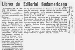 Asesinato en la cancha de afuera  [artículo].