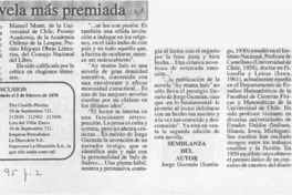 La Novela más premiada  [artículo].